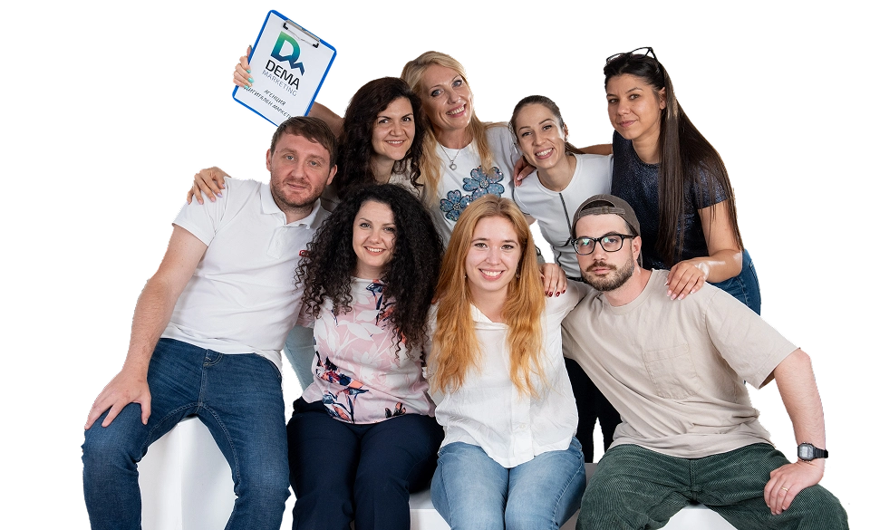 DEMA Marketing digital marketing team specializing in website design, SEO, and PPC