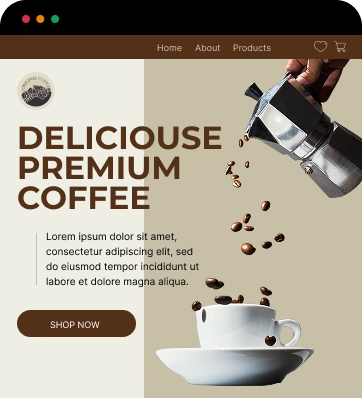 Ecommerce website example for selling products online