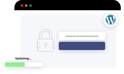 WordPress updates and patch management illustration