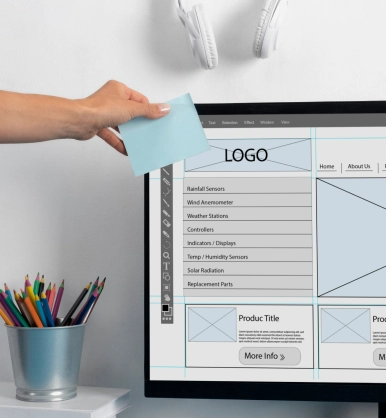 Remote collaboration on branding and design projects