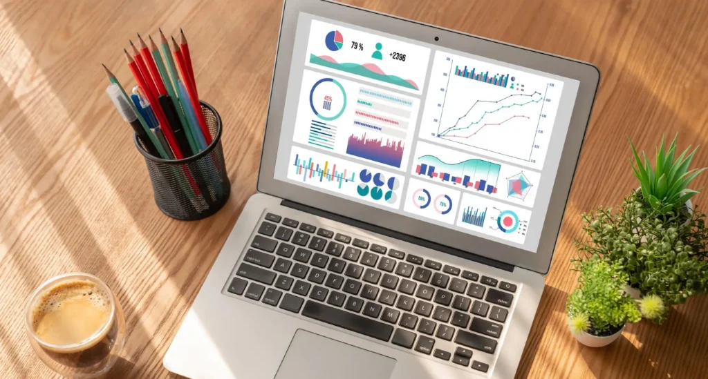 Google Position Check diagrams and graphs