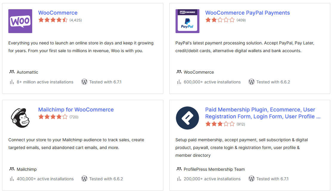 WordPress for ecommerce